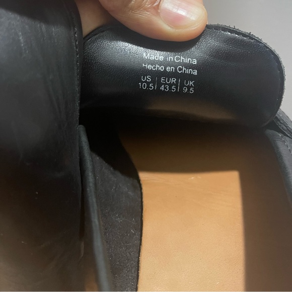 NWT Aldo Loafers shoes with horse-bit detail Black Sz 10.5 - Picture 9 of 15